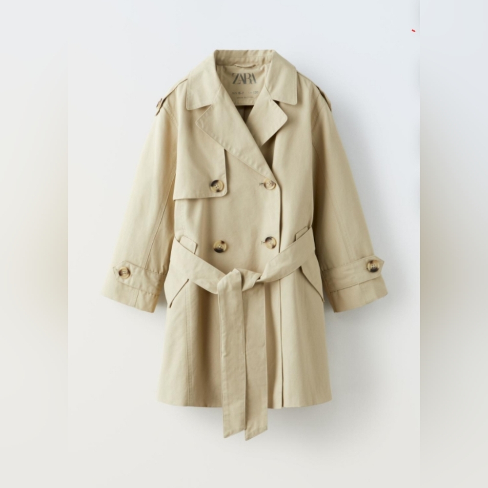 NWT Zara Girls Trench